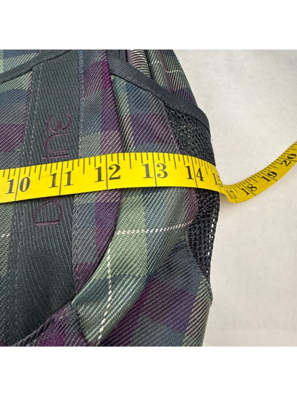 Dakine Backpack Green Purple Plaid - Picture 11 of 12
